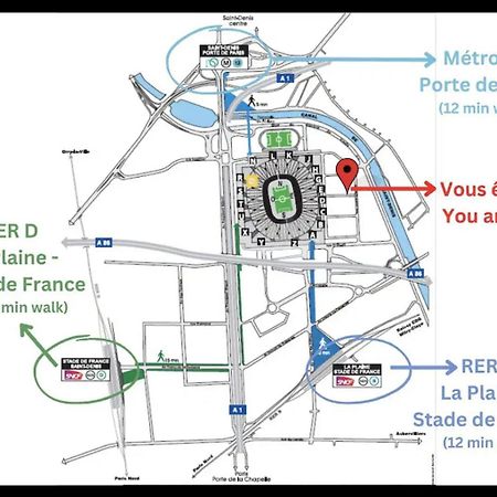 F2 Paris 10Eme Gare Du Nord - Stade De France - Parking Saint-Denis (Seine-Saint-Denis) Exterior foto